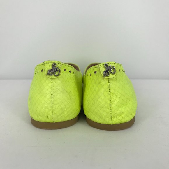 SAM EDELMAN LEATHER FLATS SZ 10 - Picture 3 of 8